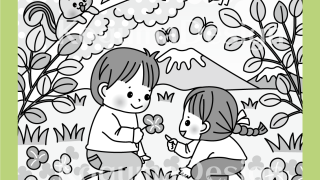 まちがいさがし 挿絵 パズル誌 イラスト 子供イラスト 絵本 児童書 保育 子供 晋遊舎 動物イラスト 子供イラスト 家族イラスト クローバー