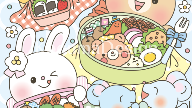 まちがいさがし 挿絵 パズル誌 イラスト 子供イラスト 絵本 児童書 保育 子供 マガジン・マガジン 動物イラスト 保育園 保育士 お弁当 ピクニック 春