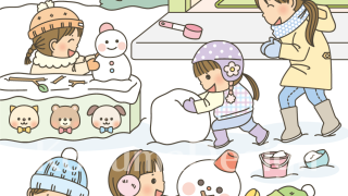 まちがいさがし 挿絵 パズル誌 イラスト 子供イラスト 絵本 児童書 保育 子供 マガジン・マガジン 動物イラスト 保育園 保育士 保育園行事 保育園製作 雪 雪遊び 冬のイラスト 雪だるま