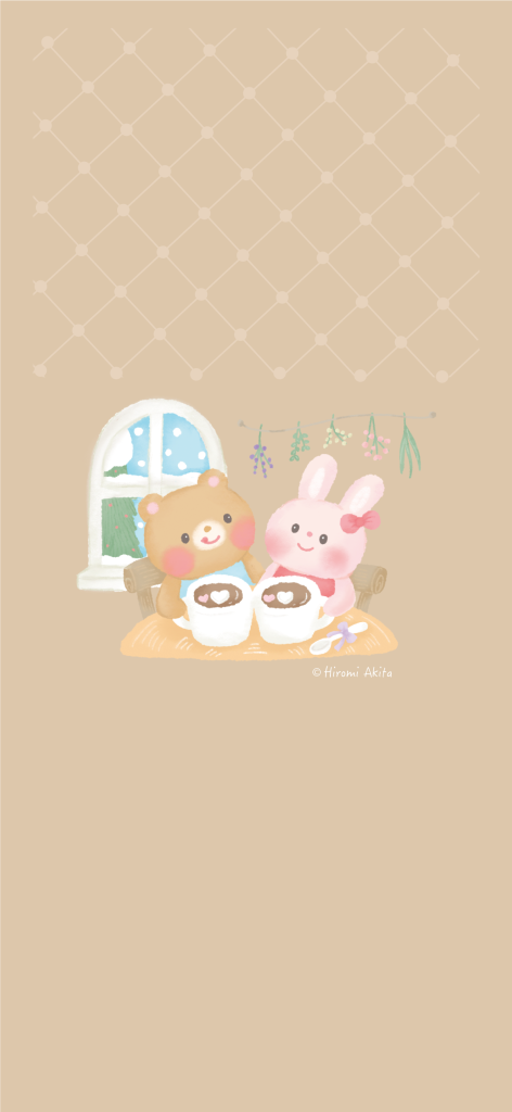 待受 壁紙 スマホ待受 待受カレンダー カレンダー 2026年カレンダー オリジナルイラストカレンダー イラスト 子供イラスト 絵本 児童書 保育 子供 動物イラスト 保育園 インテリア プレゼント Procreate イラストレーター