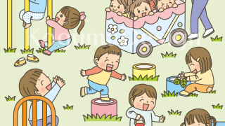 まちがいさがし 挿絵 パズル誌 イラスト 子供イラスト 絵本 児童書 保育 子供 マガジン・マガジン 動物イラスト 保育園 保育士 保育園行事 保育園製作 春のイラスト 公園 園児 保育園 保育士